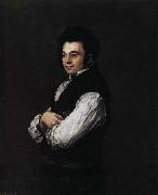 Francisco de goya y Lucientes Tiburcio oil